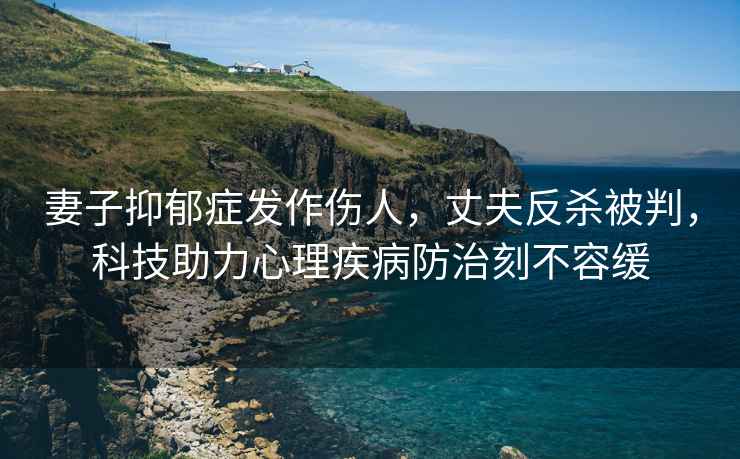 妻子抑郁癥發(fā)作傷人，丈夫反殺被判，科技助力心理疾病防治刻不容緩