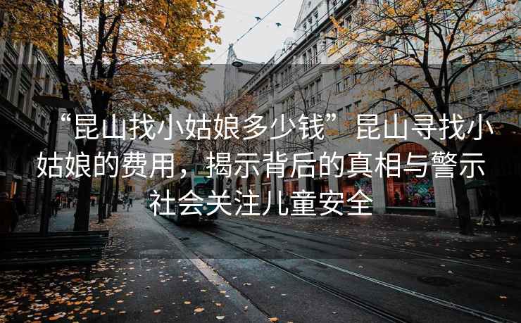 “昆山找小姑娘多少錢”昆山尋找小姑娘的費用，揭示背后的真相與警示社會關注兒童安全