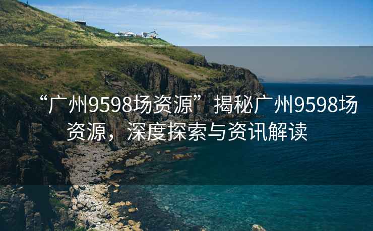 “廣州9598場資源”揭秘廣州9598場資源，深度探索與資訊解讀