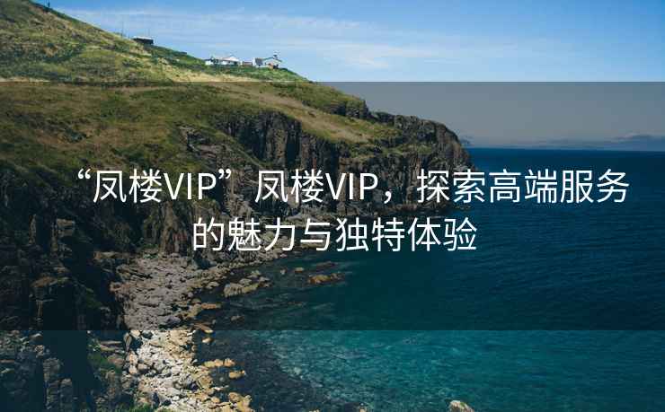 “鳳樓VIP”鳳樓VIP，探索高端服務的魅力與獨特體驗