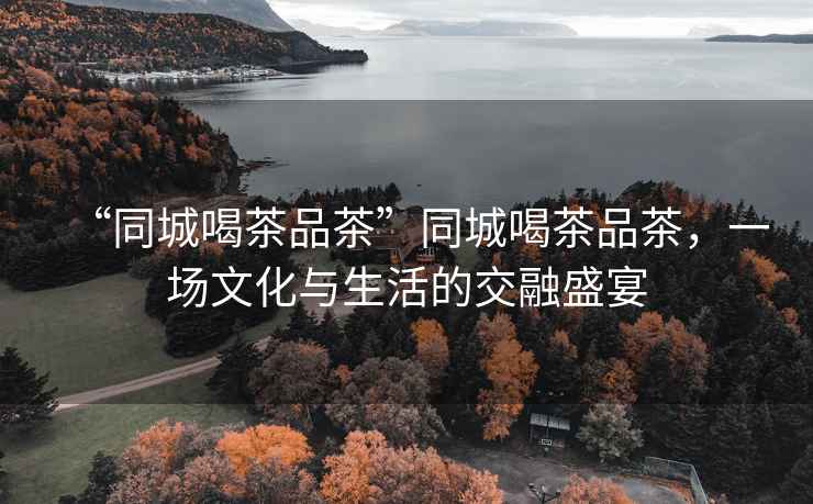 “同城喝茶品茶”同城喝茶品茶，一場文化與生活的交融盛宴