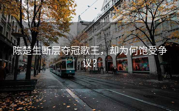 陳楚生斷層奪冠歌王，卻為何飽受爭(zhēng)議？