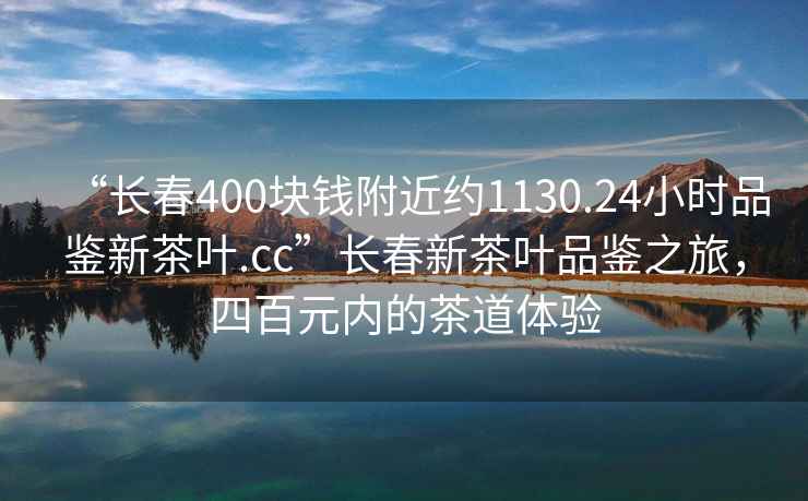 “長春400塊錢附近約1130.24小時品鑒新茶葉.cc”長春新茶葉品鑒之旅，四百元內的茶道體驗
