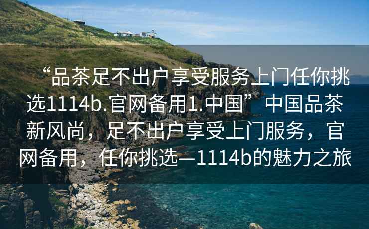“品茶足不出戶享受服務上門任你挑選1114b.官網備用1.中國”中國品茶新風尚，足不出戶享受上門服務，官網備用，任你挑選—1114b的魅力之旅