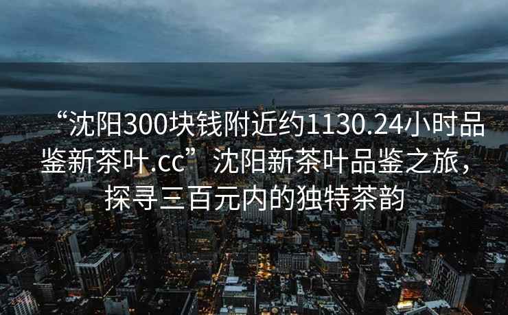 “沈陽(yáng)300塊錢附近約1130.24小時(shí)品鑒新茶葉.cc”沈陽(yáng)新茶葉品鑒之旅，探尋三百元內(nèi)的獨(dú)特茶韻