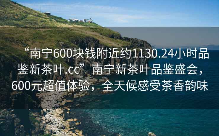 “南寧600塊錢附近約1130.24小時品鑒新茶葉.cc”南寧新茶葉品鑒盛會，600元超值體驗，全天候感受茶香韻味