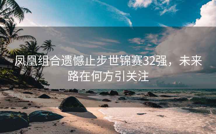 鳳凰組合遺憾止步世錦賽32強(qiáng)，未來路在何方引關(guān)注