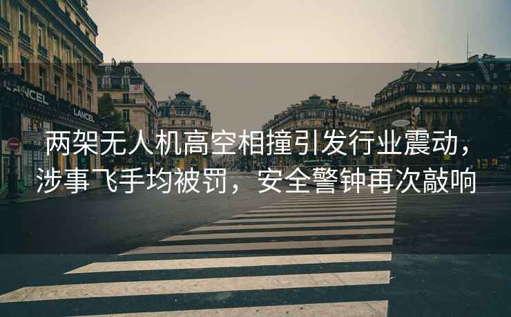 兩架無人機(jī)高空相撞引發(fā)行業(yè)震動，涉事飛手均被罰，安全警鐘再次敲響