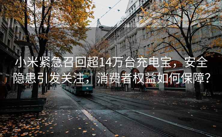 小米緊急召回超14萬臺充電寶，安全隱患引發關注，消費者權益如何保障？