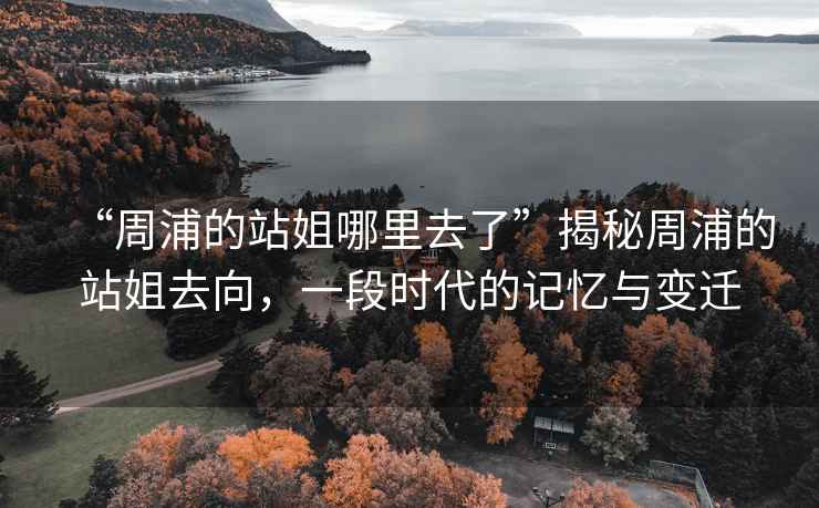 “周浦的站姐哪里去了”揭秘周浦的站姐去向，一段時代的記憶與變遷