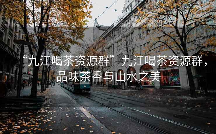 “九江喝茶資源群”九江喝茶資源群，品味茶香與山水之美