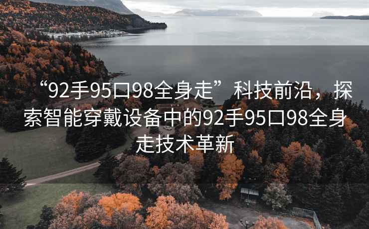 “92手95口98全身走”科技前沿，探索智能穿戴設備中的92手95口98全身走技術革新