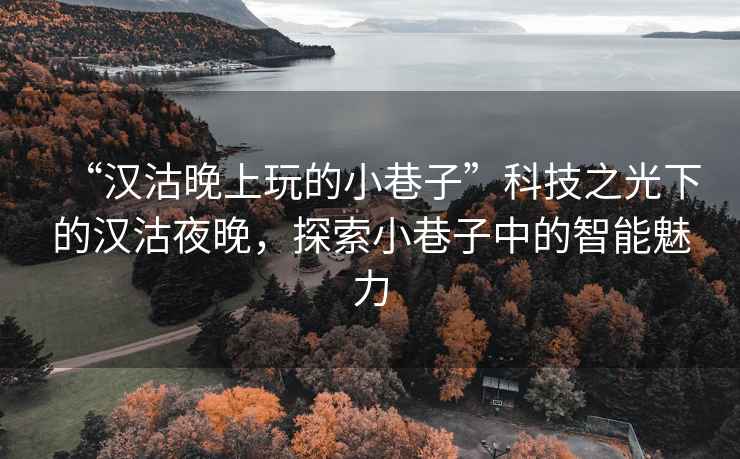 “漢沽晚上玩的小巷子”科技之光下的漢沽夜晚，探索小巷子中的智能魅力