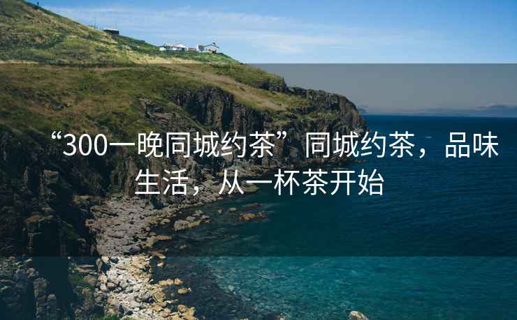 “300一晚同城約茶”同城約茶，品味生活，從一杯茶開始